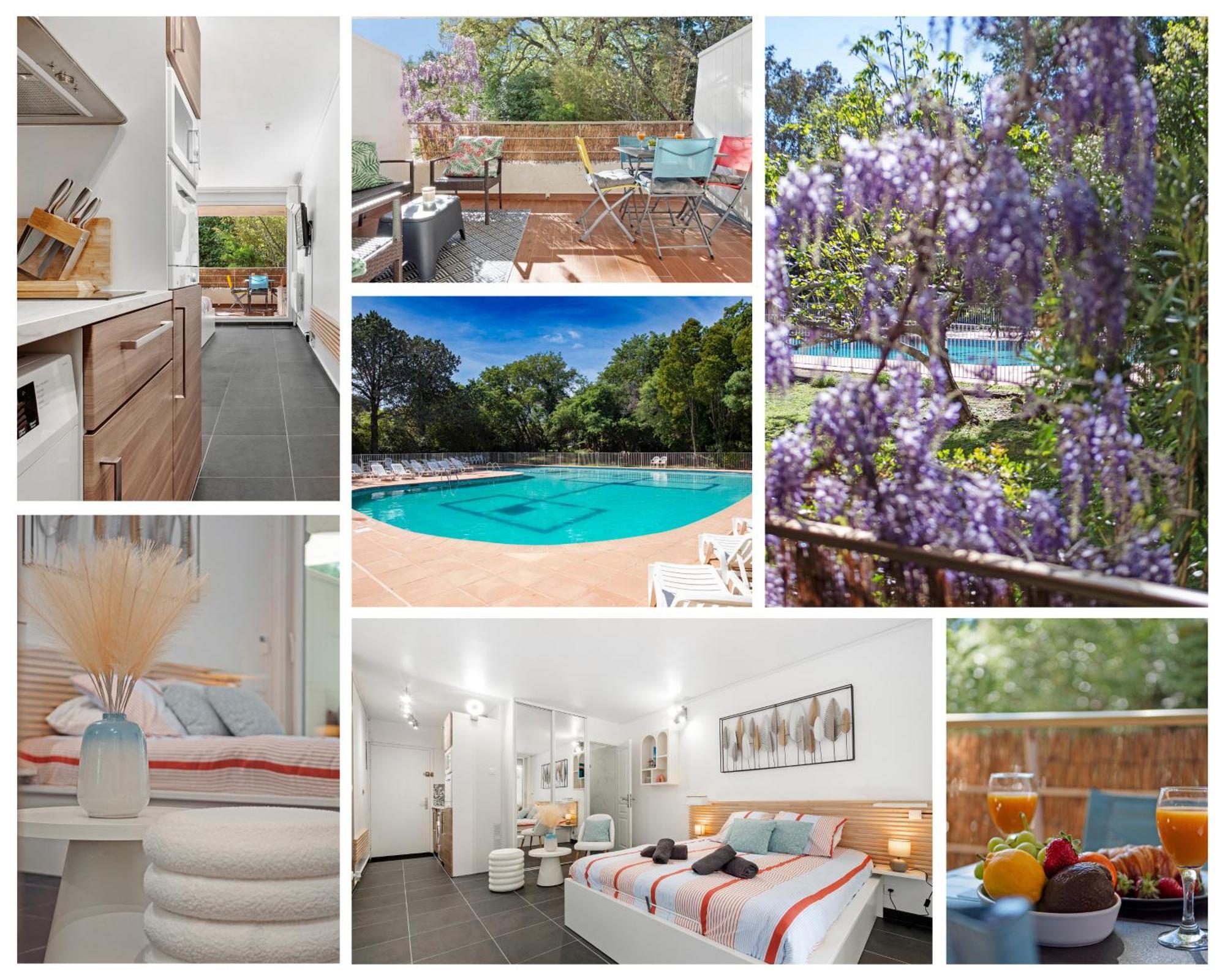 Casa Laura -Parking - Pool Leilighet Saint-Tropez Eksteriør bilde